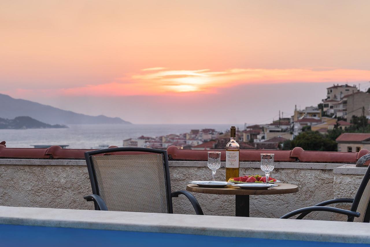 Virginia Hotel Самос Екстериор снимка